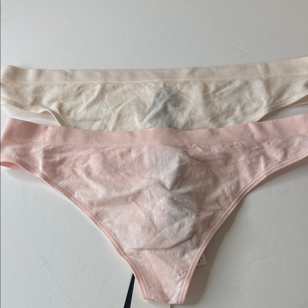 Lauren Ralph Lauren Thong Panties 2 Pairs Size Large / 7